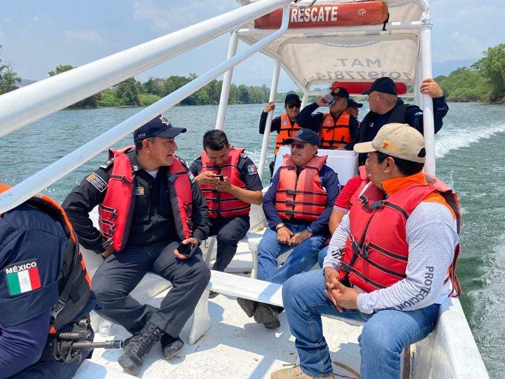 SEMANA SANTA 2023 || Realiza SSyPC operativo preventivo y disuasivo en el río Grijalva 