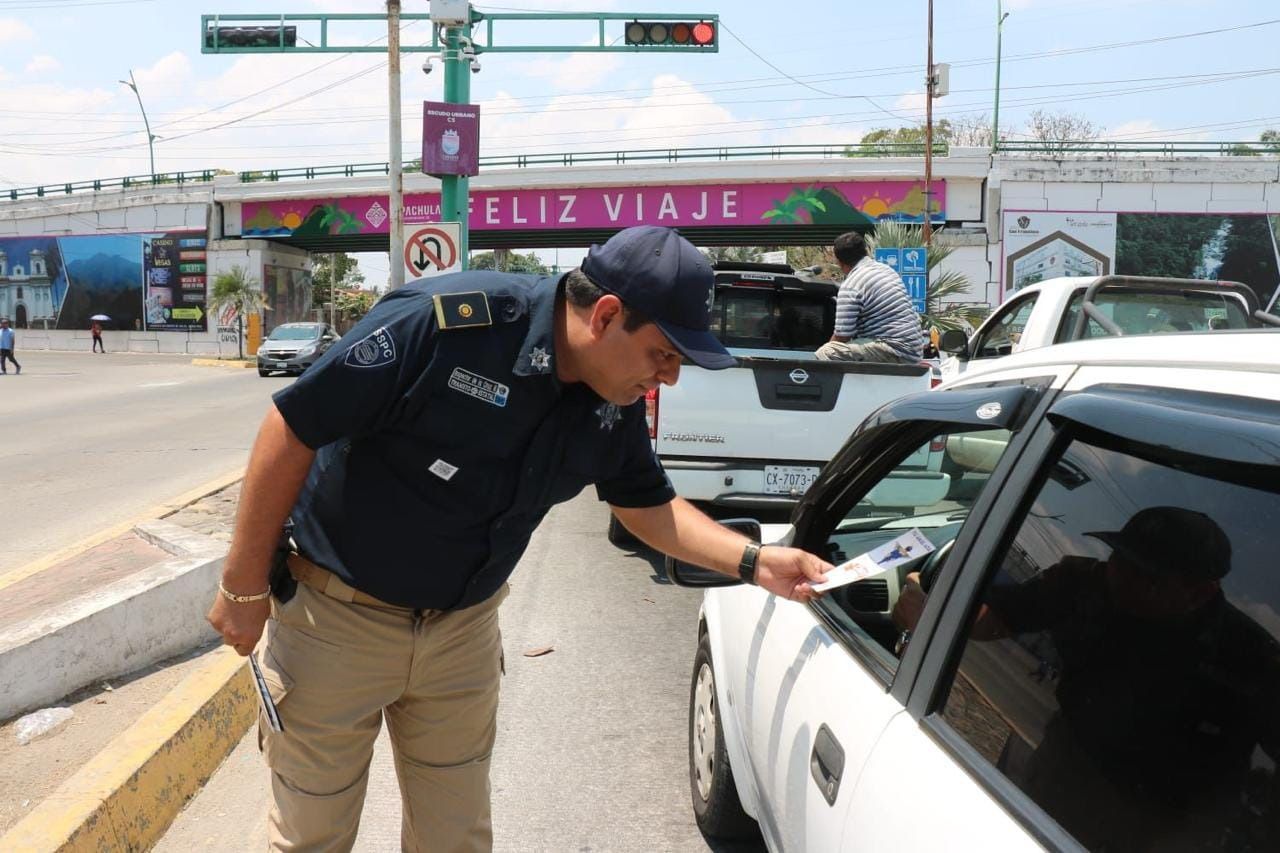 Realiza Policía Estatal de Tránsito acciones preventivas en municipios