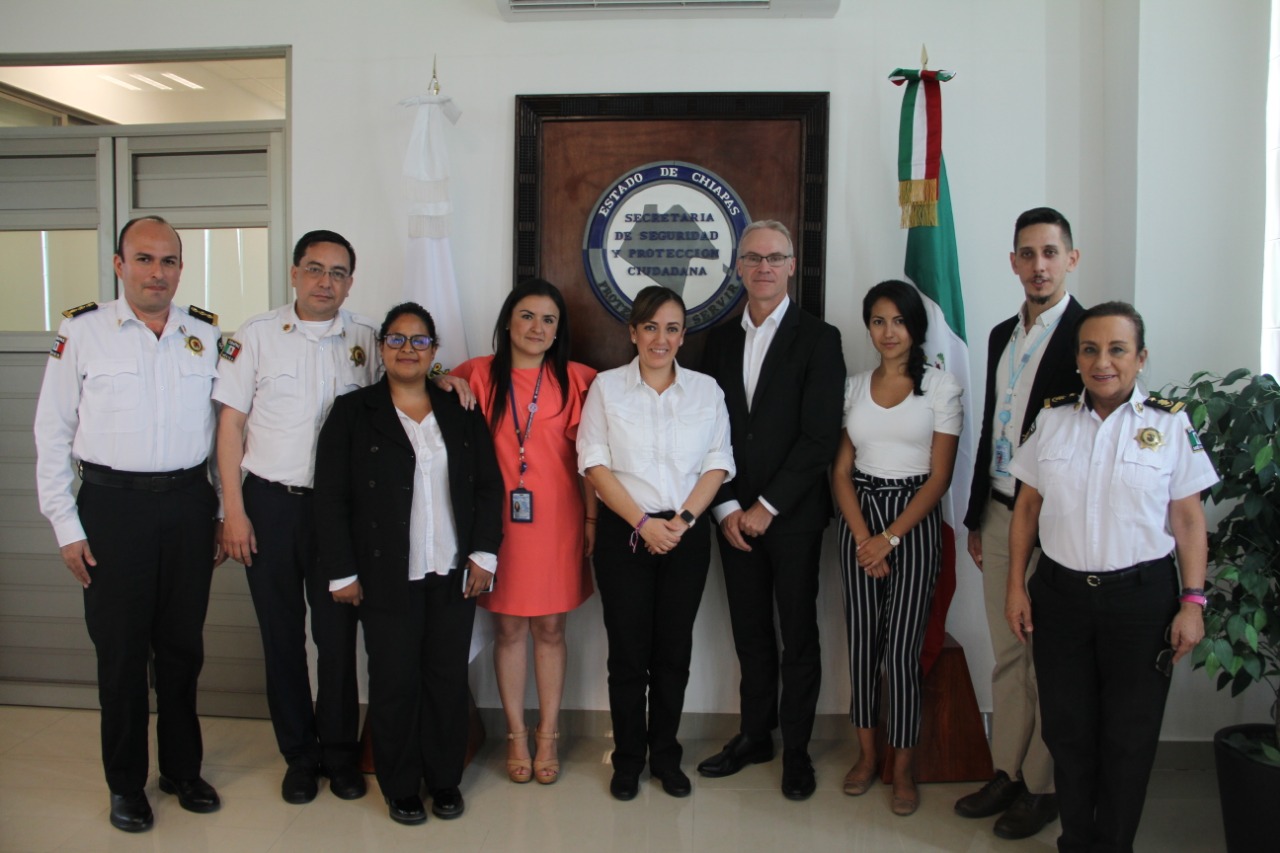 SSP y UNODC estrechan lazos de colaboración