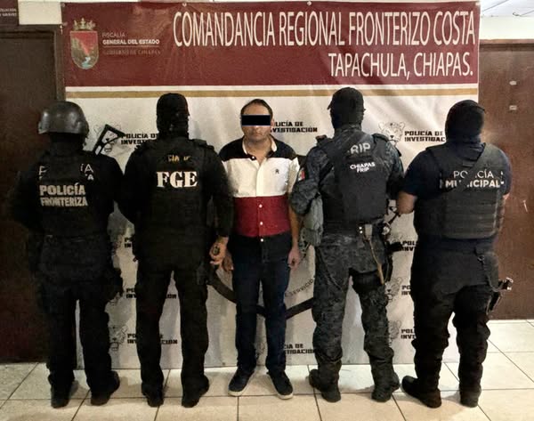 Logra FRIP y FGE detención de una persona por el delito contra la salud en Tapachula 