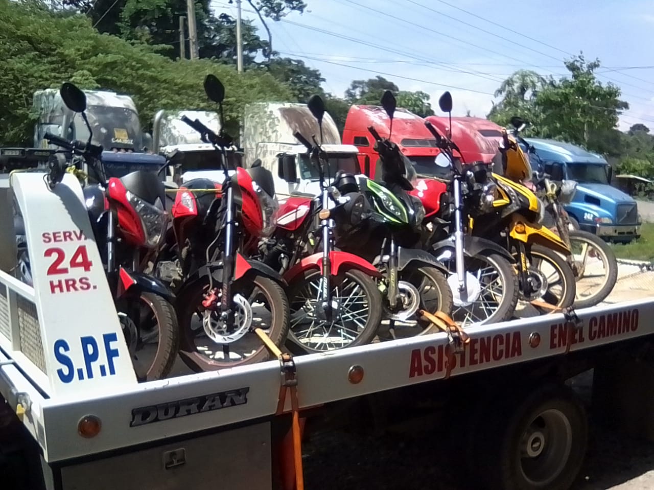 SSP realizó operativo para detectar motocicletas irregulares