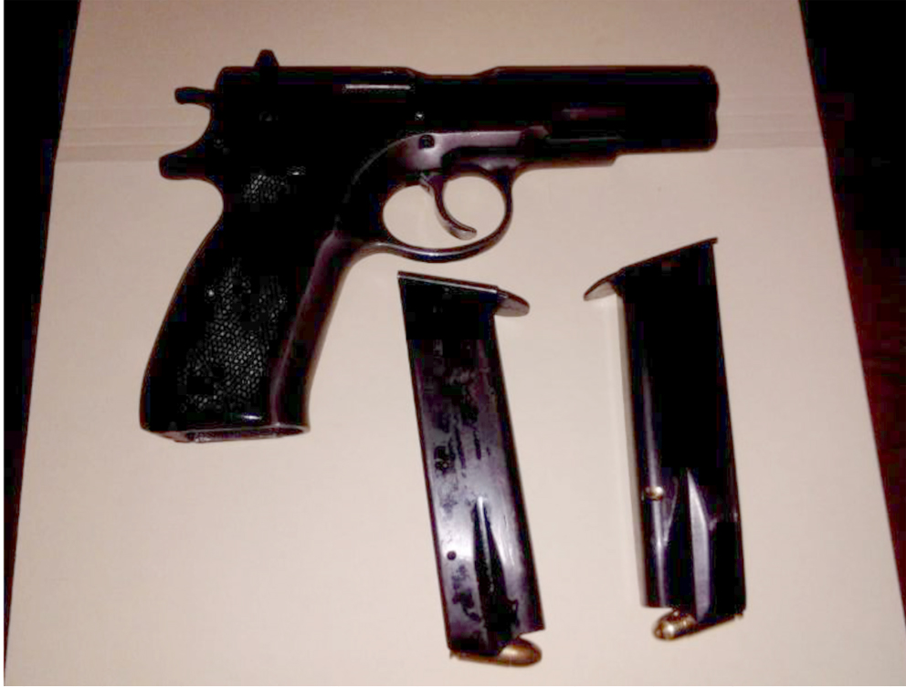 SSP detiene a personas con armas de fuego y vehículos robados