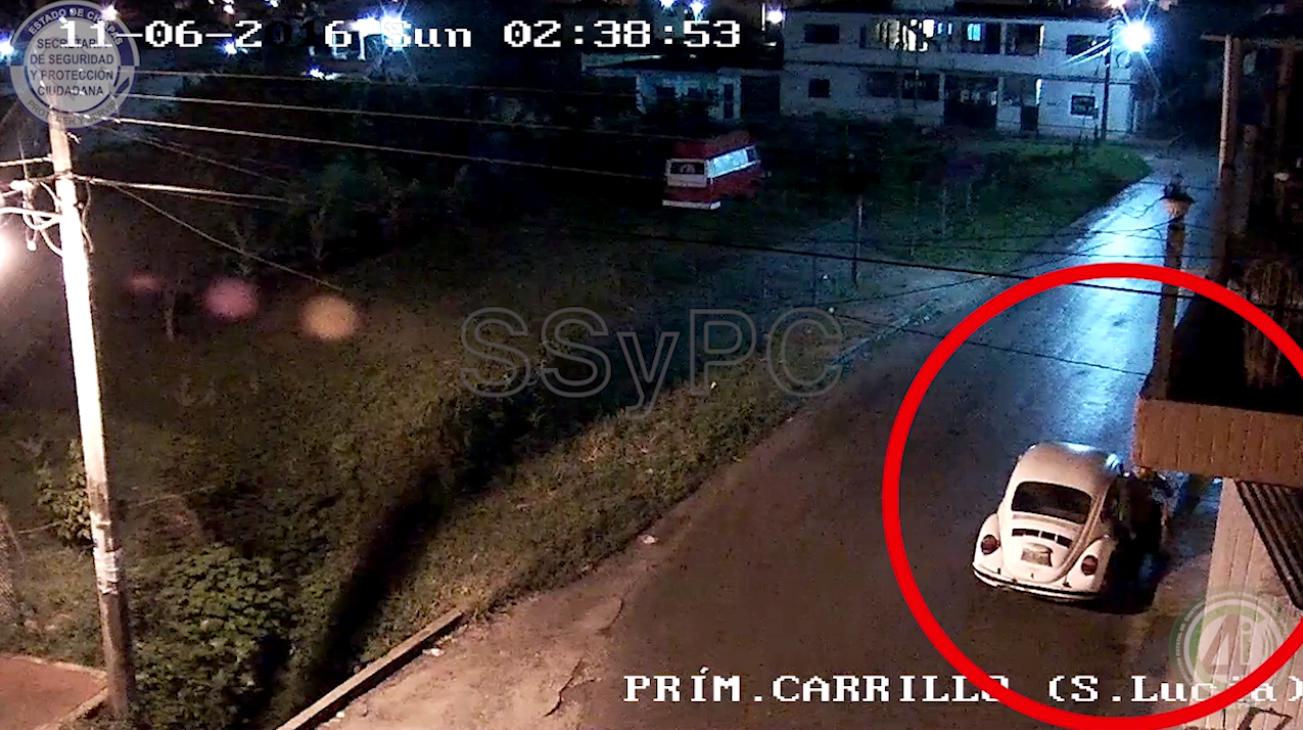 SSP y SESESP frustran robo mediante cámaras de vigilancia
