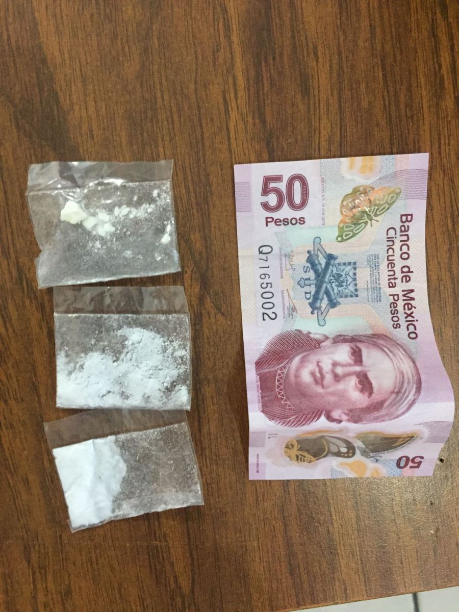 SSP asegura drogas a tres personas