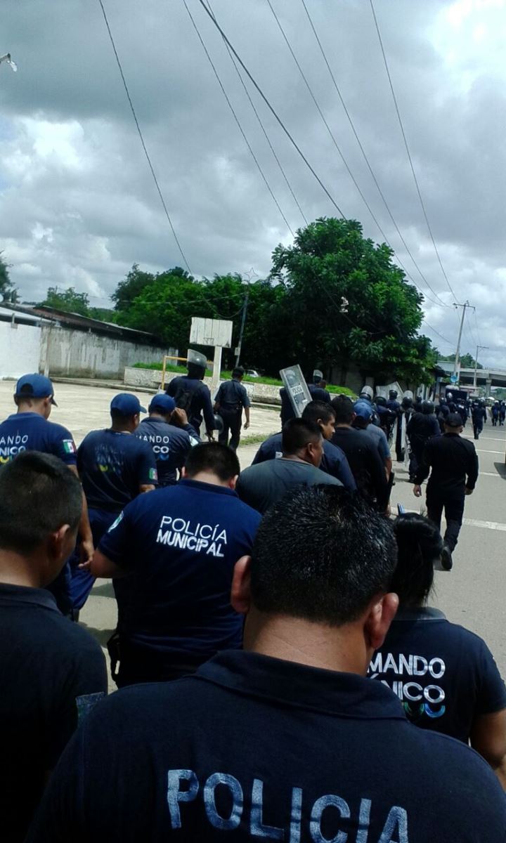 SSP restablece libre tránsito en la región Soconusco