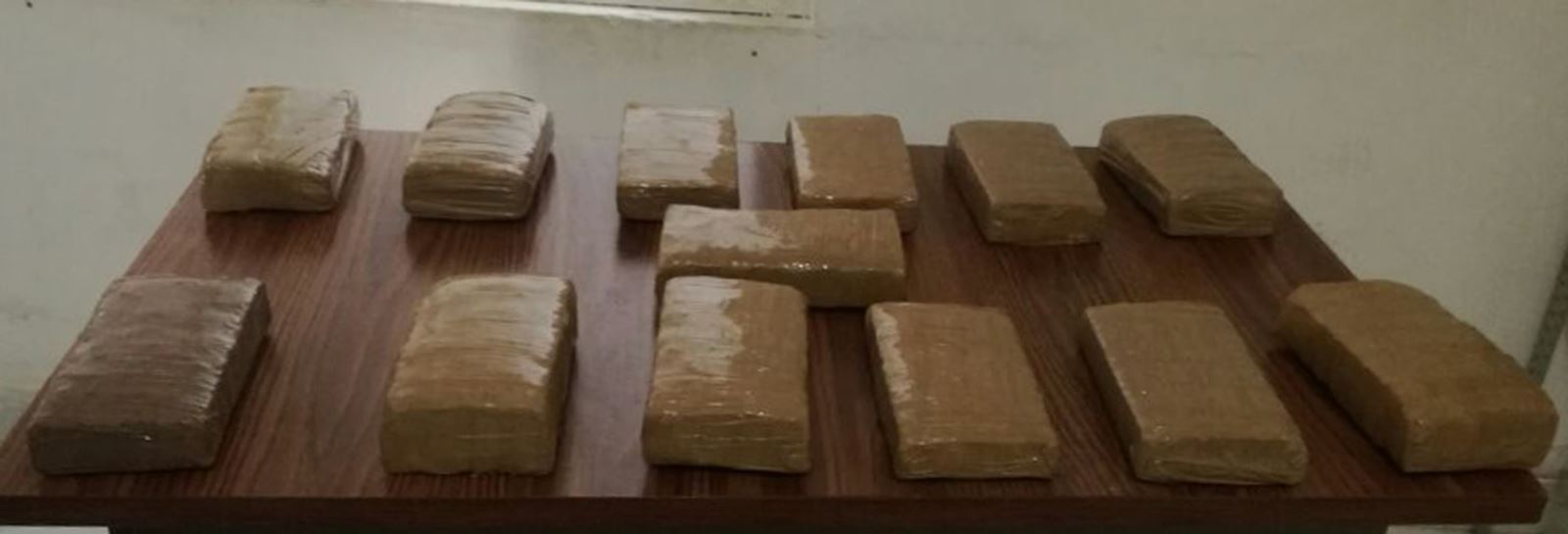 SSP asegura 13 kilogramos de al parecer marihuana
