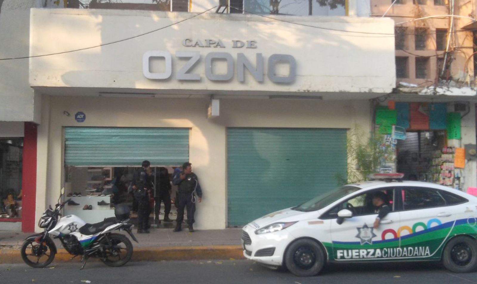 Policía Estatal Fuerza Ciudadana detiene a cinco personas por el delito robo