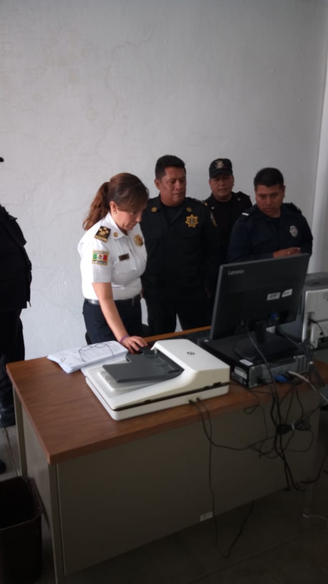 Titular de la SSP supervisó construcción en instalaciones del sector de la Policía Estatal Preventiva de SCLC