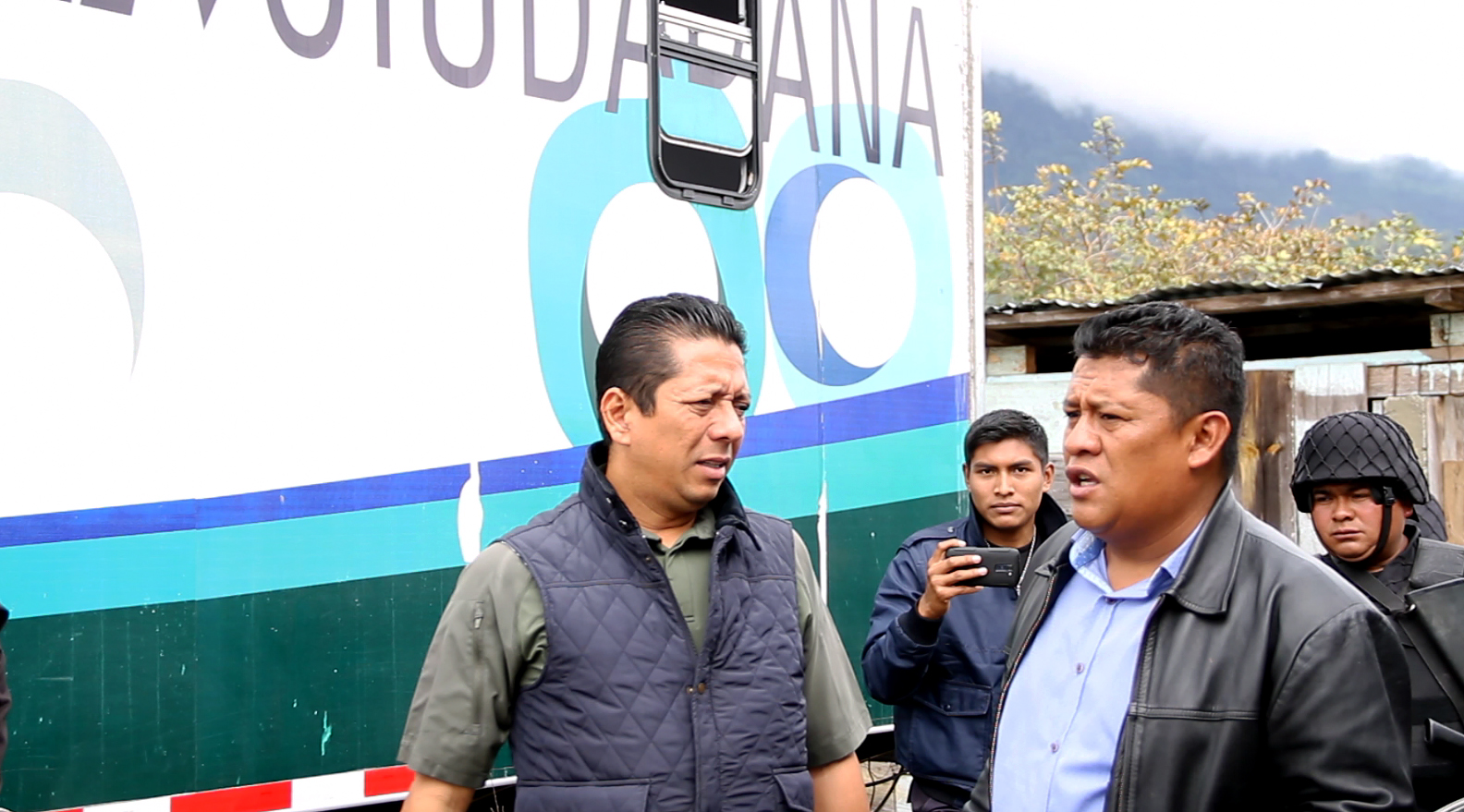 Titular de la SSP supervisa dispositivo de seguridad en Chalchihuitán