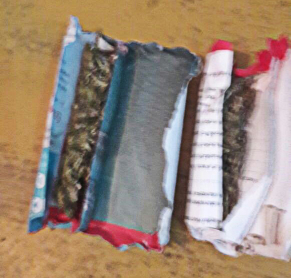 Durante vigilancia policial, SSP asegura droga y arma de fuego