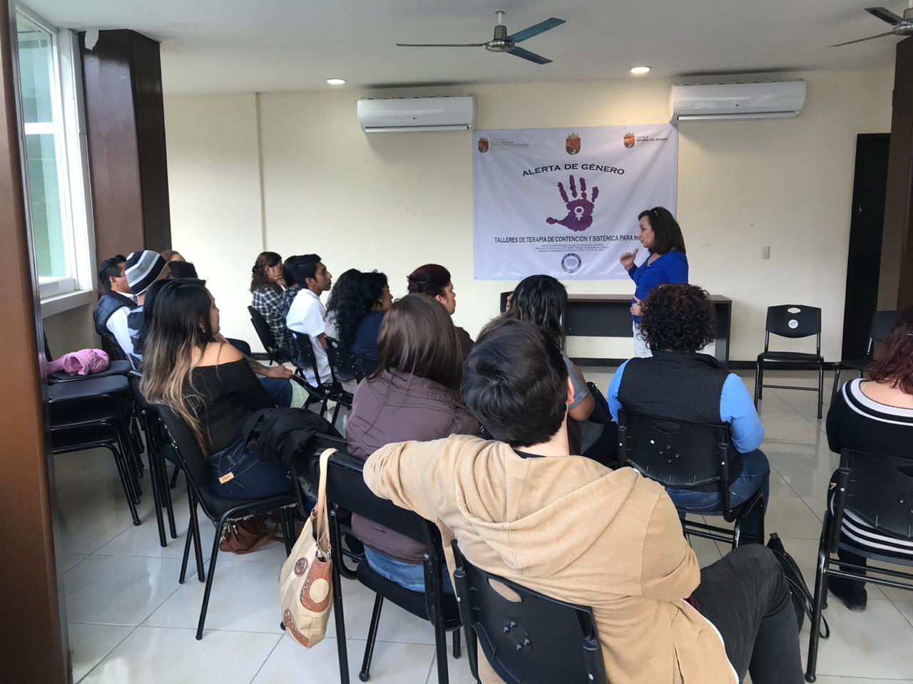 SSP imparte talleres para una vida libre de violencia