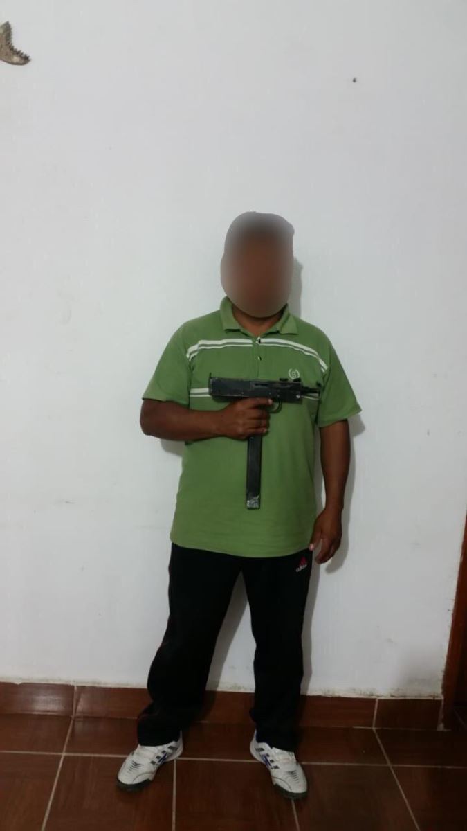 SSP detuvo a persona con arma de fuego en Chicoasén