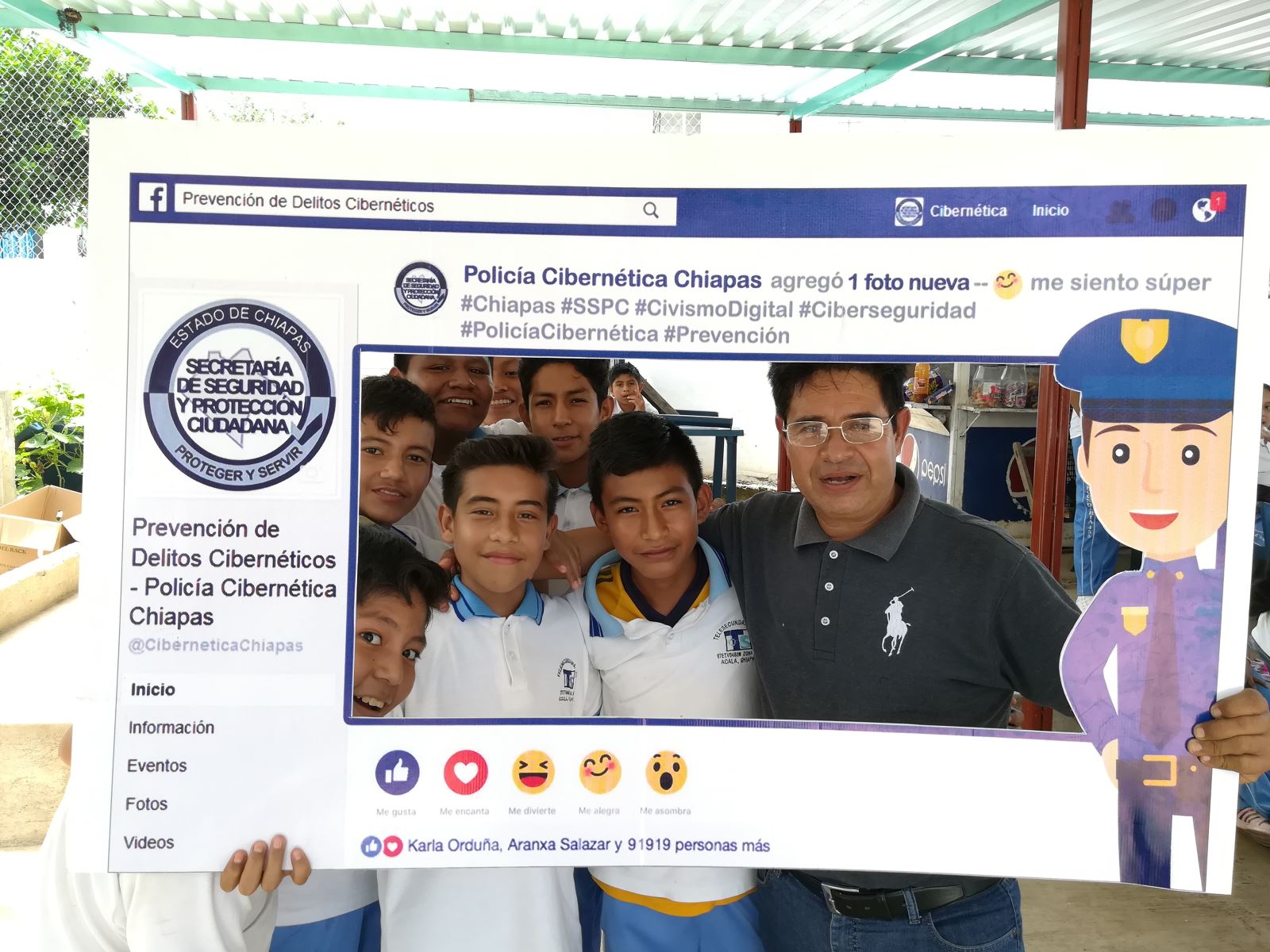 Policía cibernética de la SSP, emprende acciones de prevención en escuelas