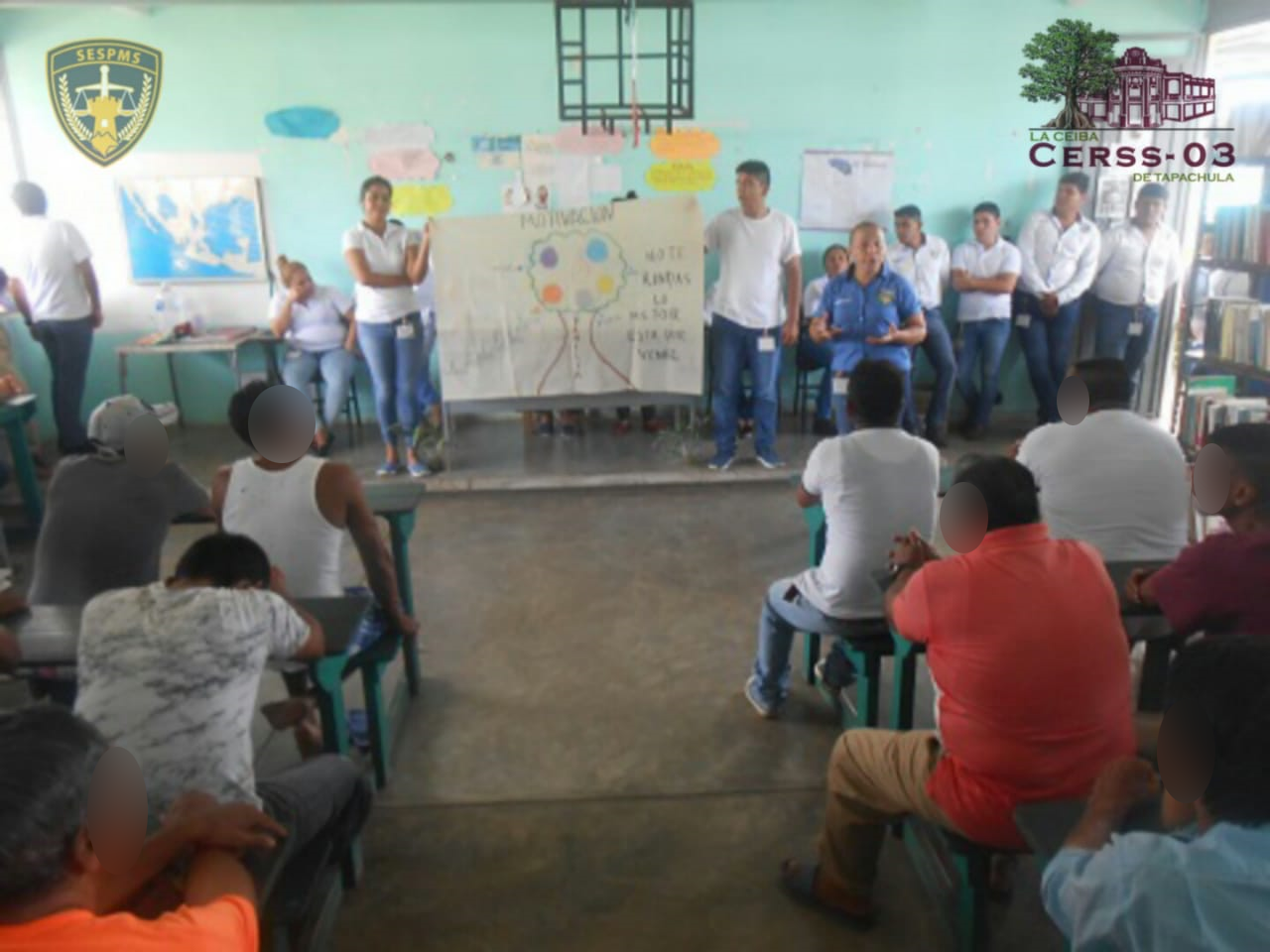 Estudiantes universitarios imparten pláticas de superación personal en Cerss de Tapachula