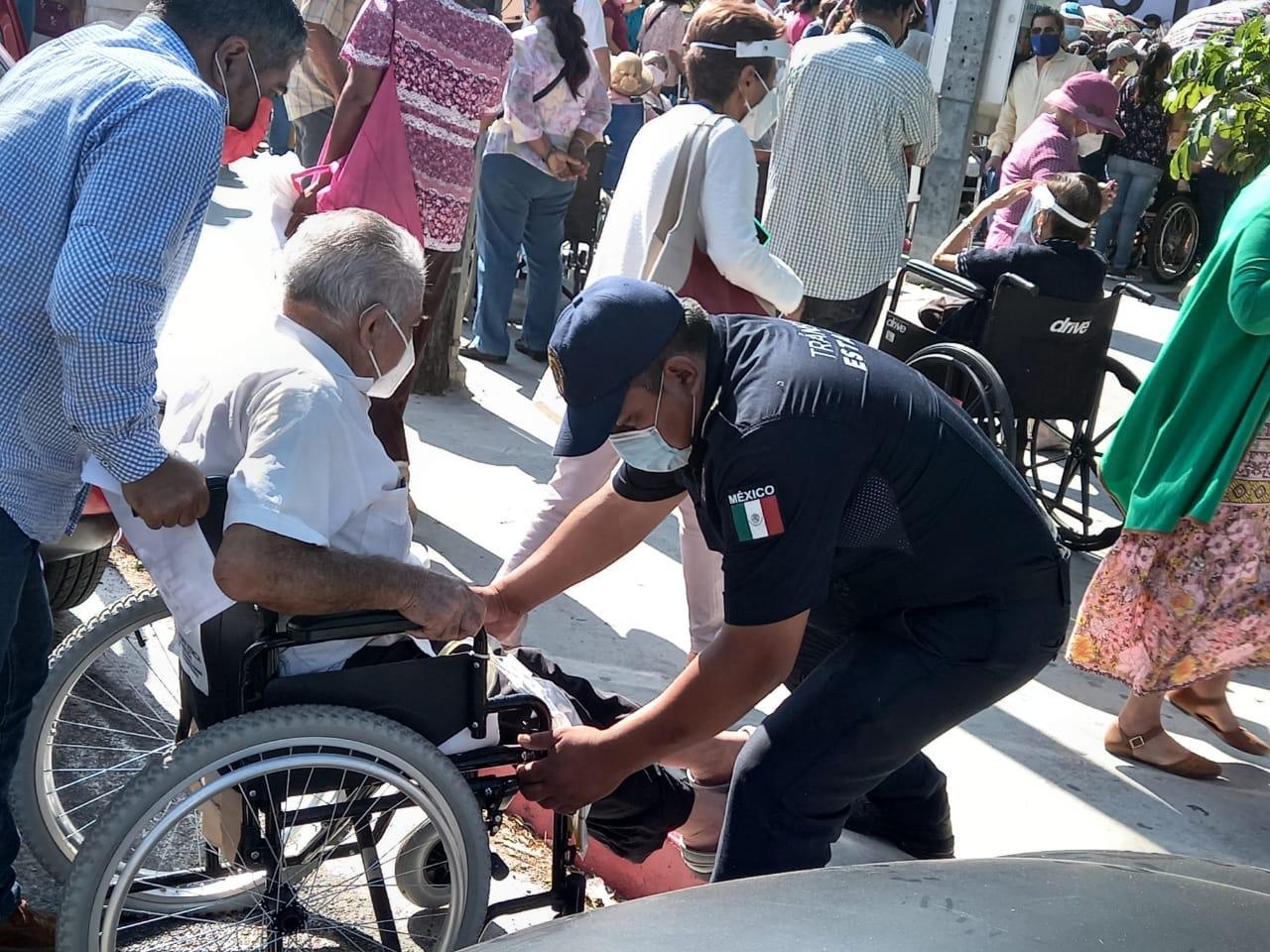 Continúa SSP acciones de apoyo en Estrategia de Vacunación en Chiapas