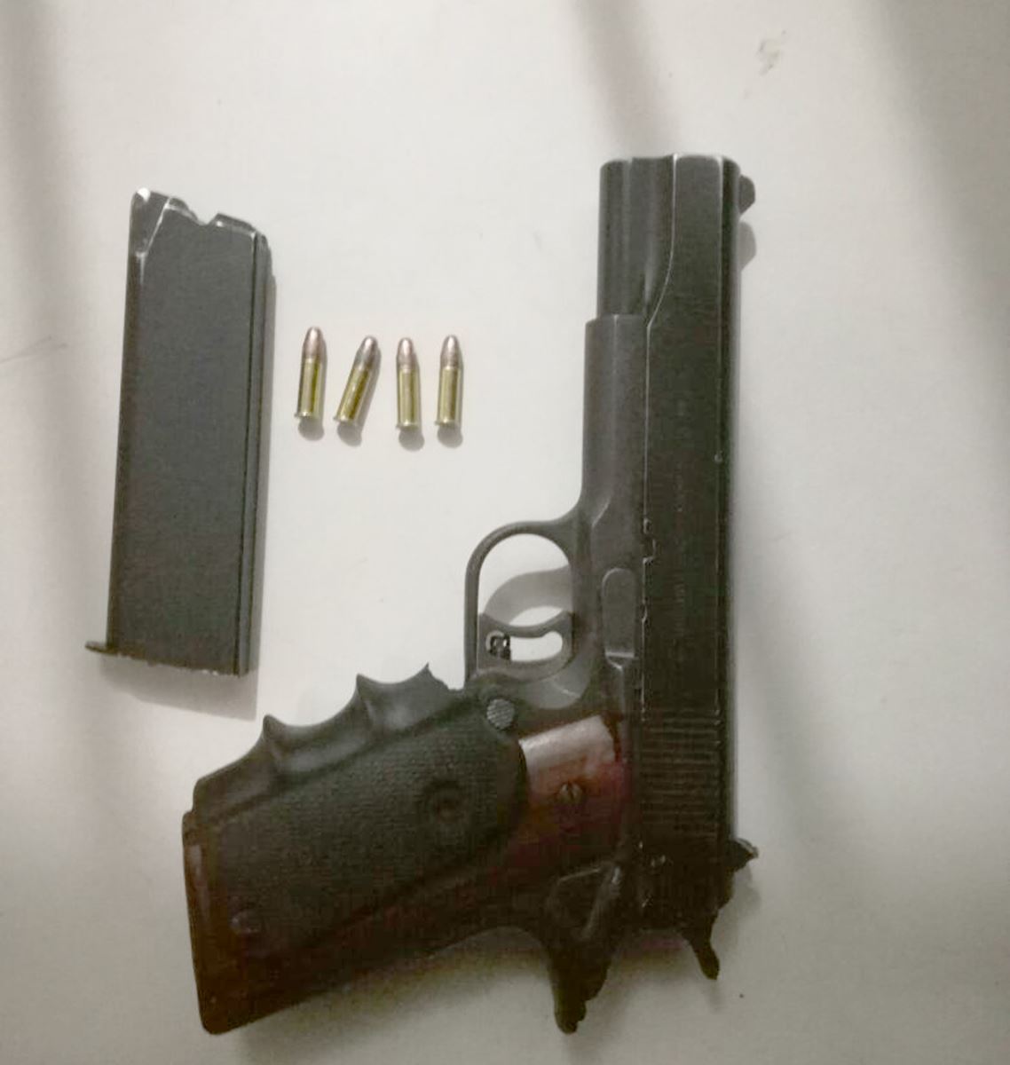 SSP sorprende en la vía pública a personas con armas de fuego