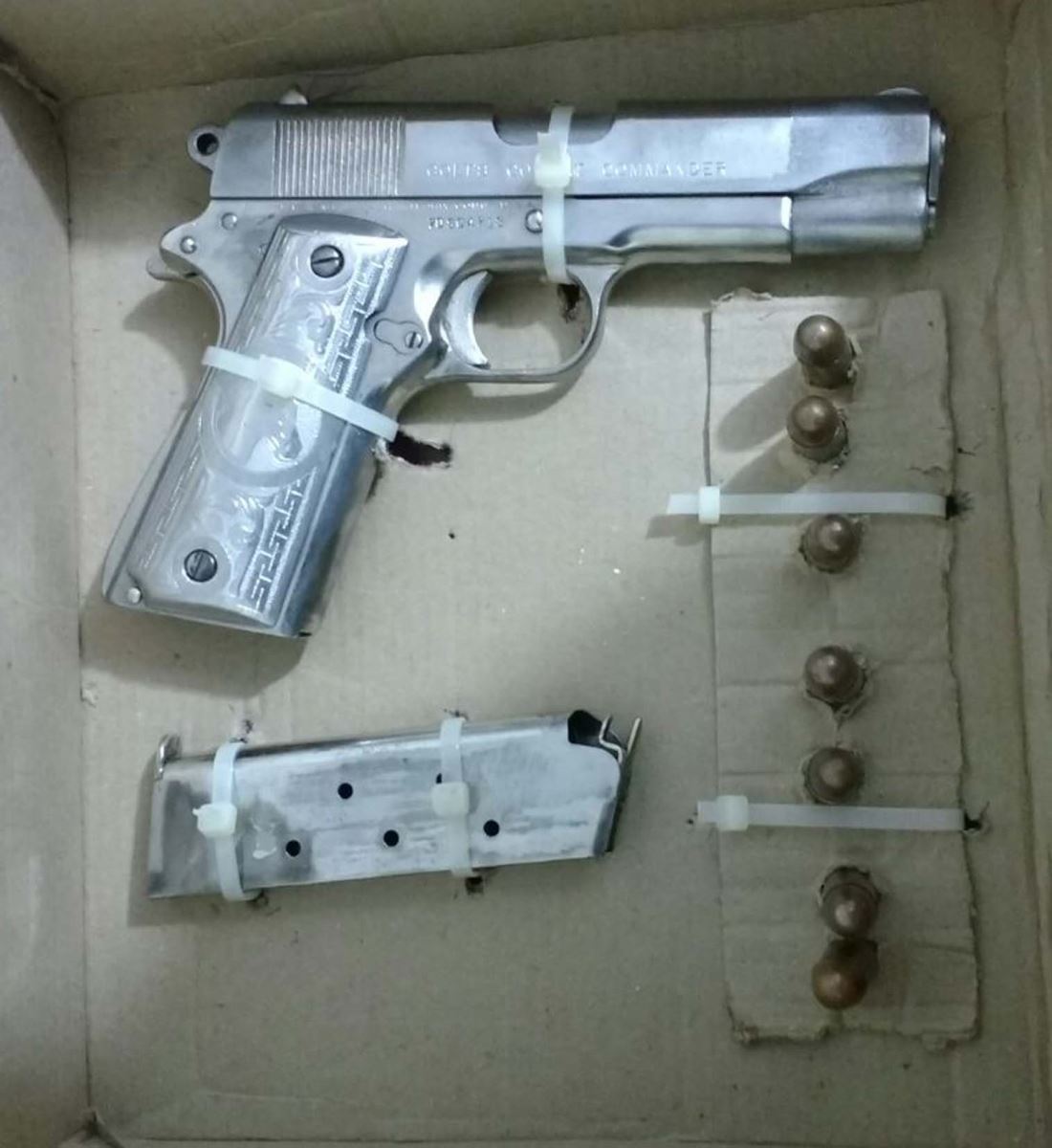SSP asegura armas en colonias de Tuxtla
