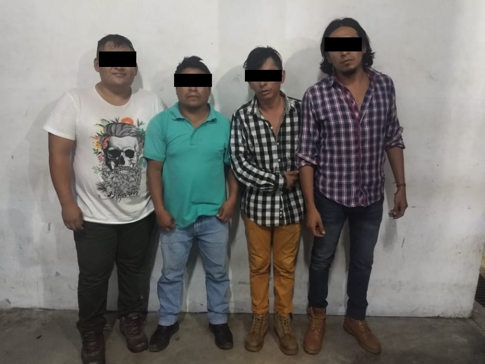 Detiene SSP a personas en posesión de supuesta droga, en Tapachula