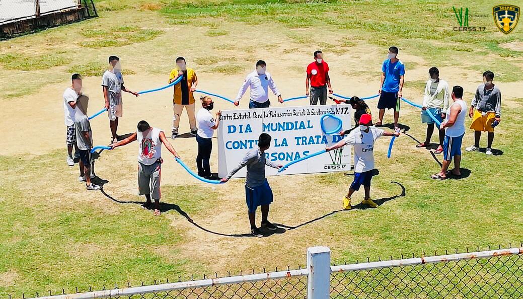 SSP conmemoró el Día Mundial Contra la Trata de Personas en los Cerss