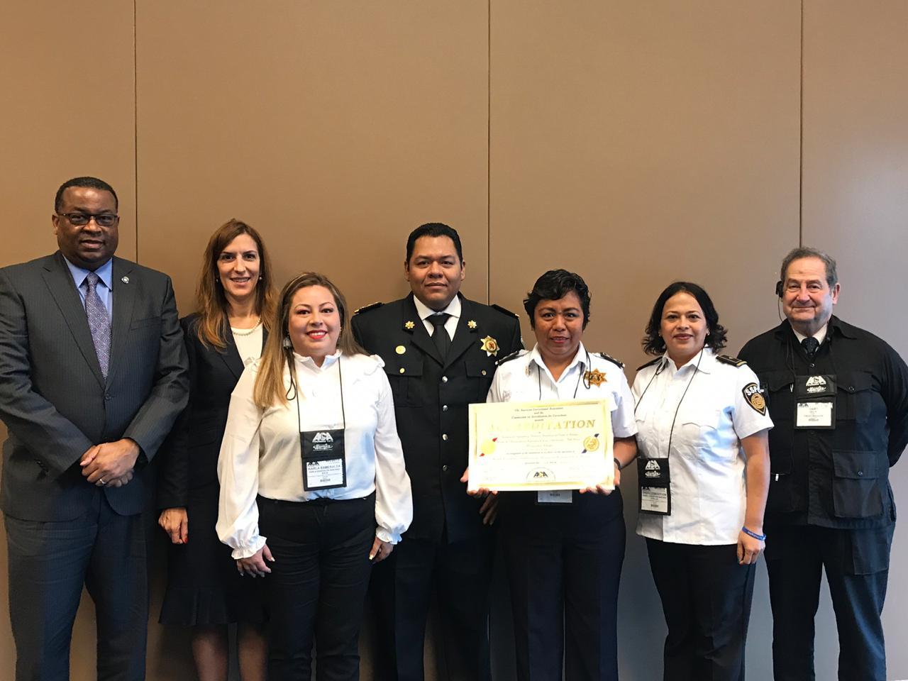 SSP recibe acreditación de la Asociación de Correccionales de América