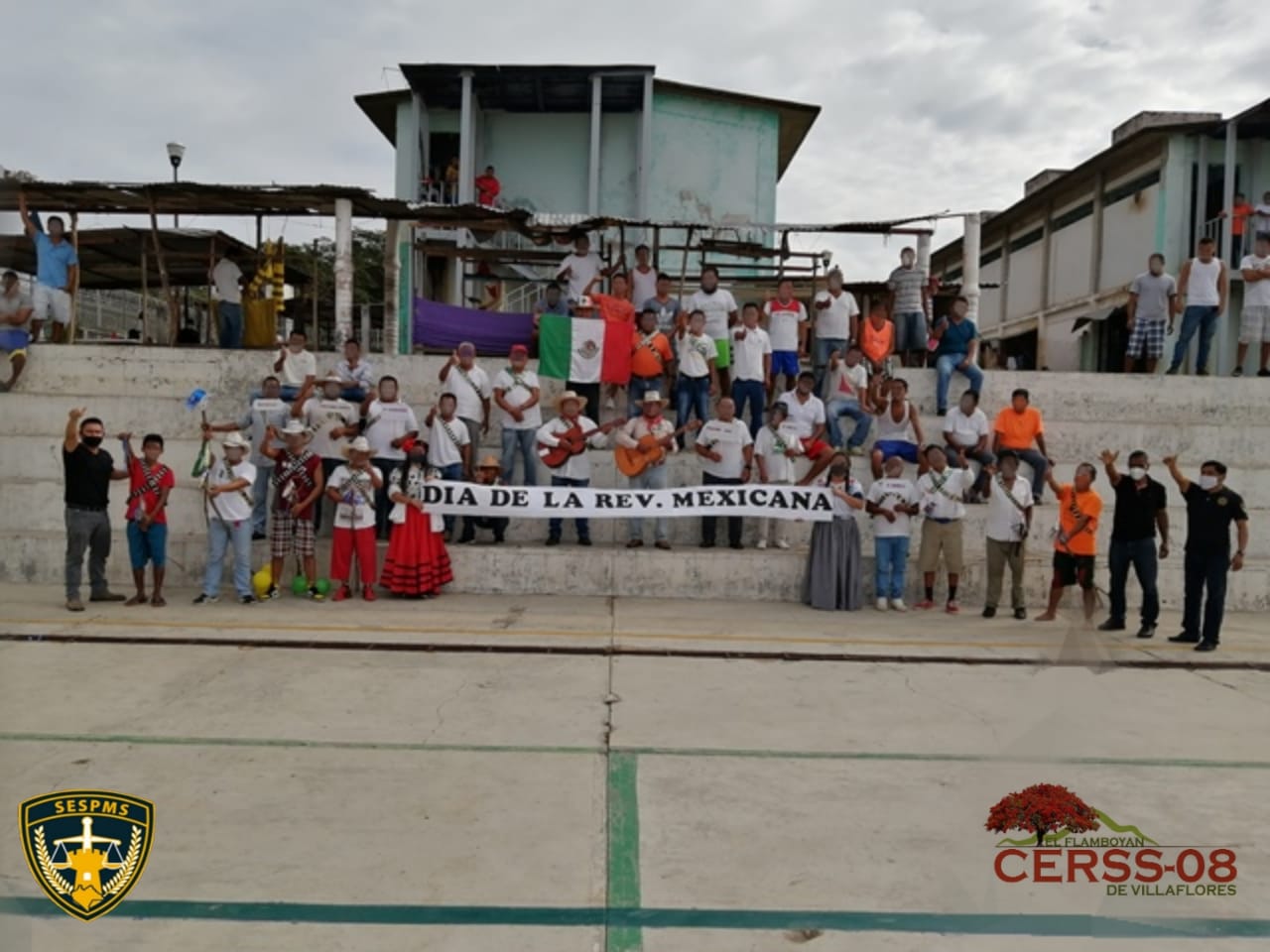 Conmemoran aniversario de la Revolución Mexicana en los Cerss