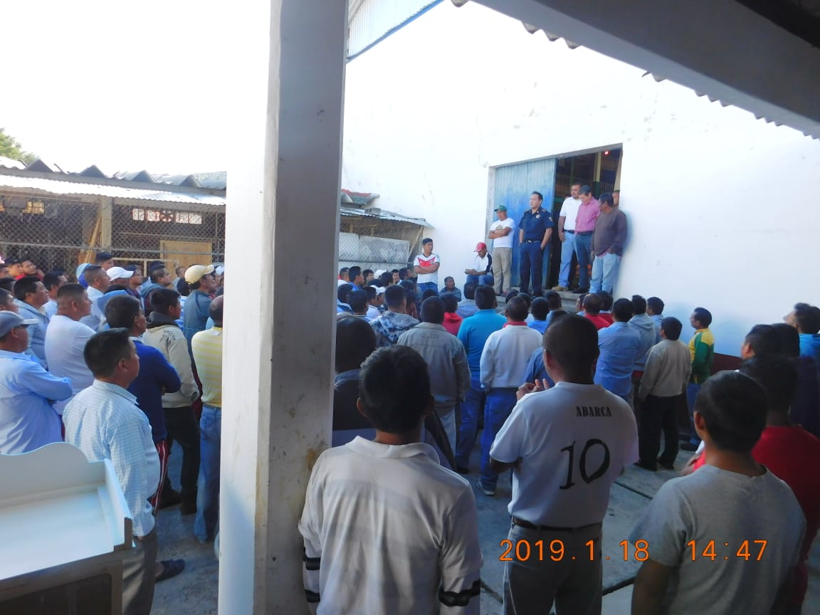 SSP realiza operativo de cacheo en CERSS de San Cristóbal