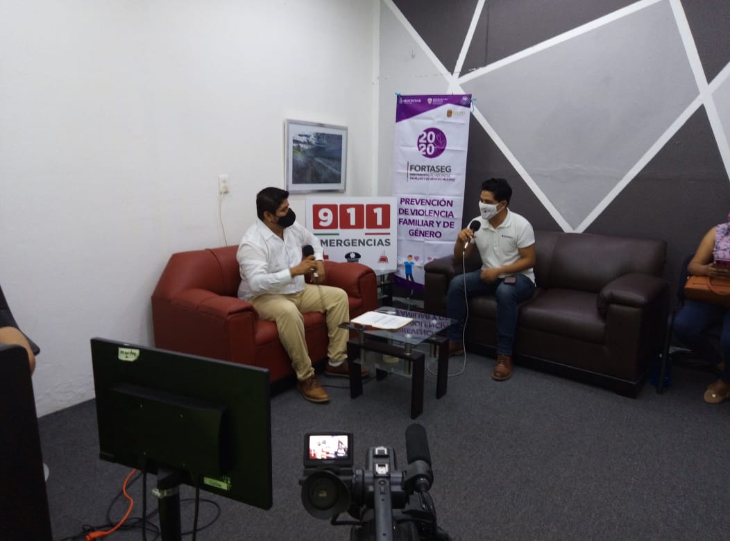 CALLE 9-1-1 Palenque participa en programa “Un Municipio en Prevención