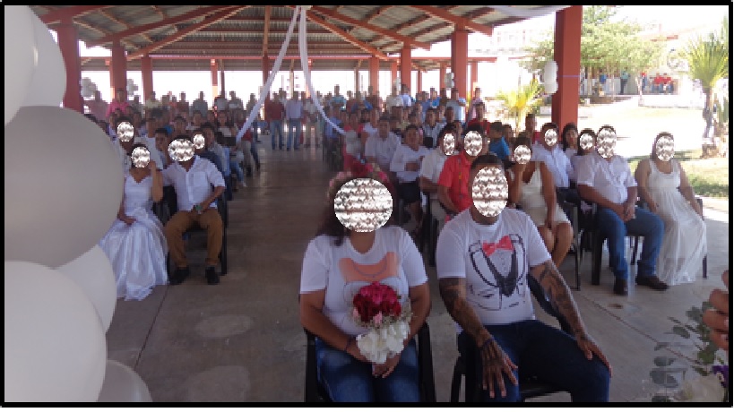 SSP atestigua bodas colectivas y registros de  nacimiento