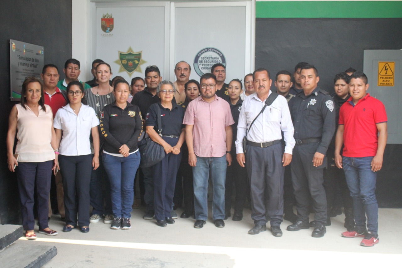 SSP Y CNDH IMPARTEN CONFERENCIAS A POLICÍAS ESTATALES