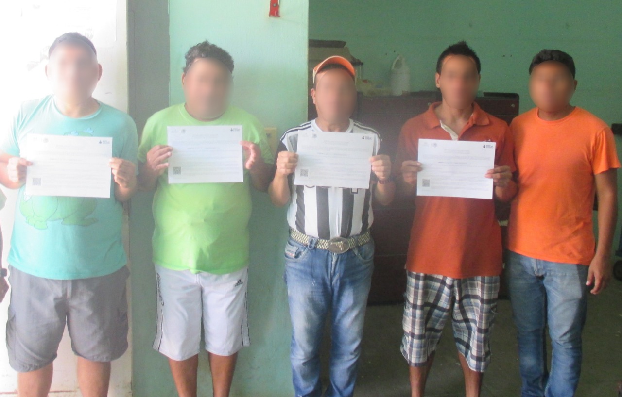 SSP entrega certificados de estudios a personas privadas de su libertad en Cintalapa