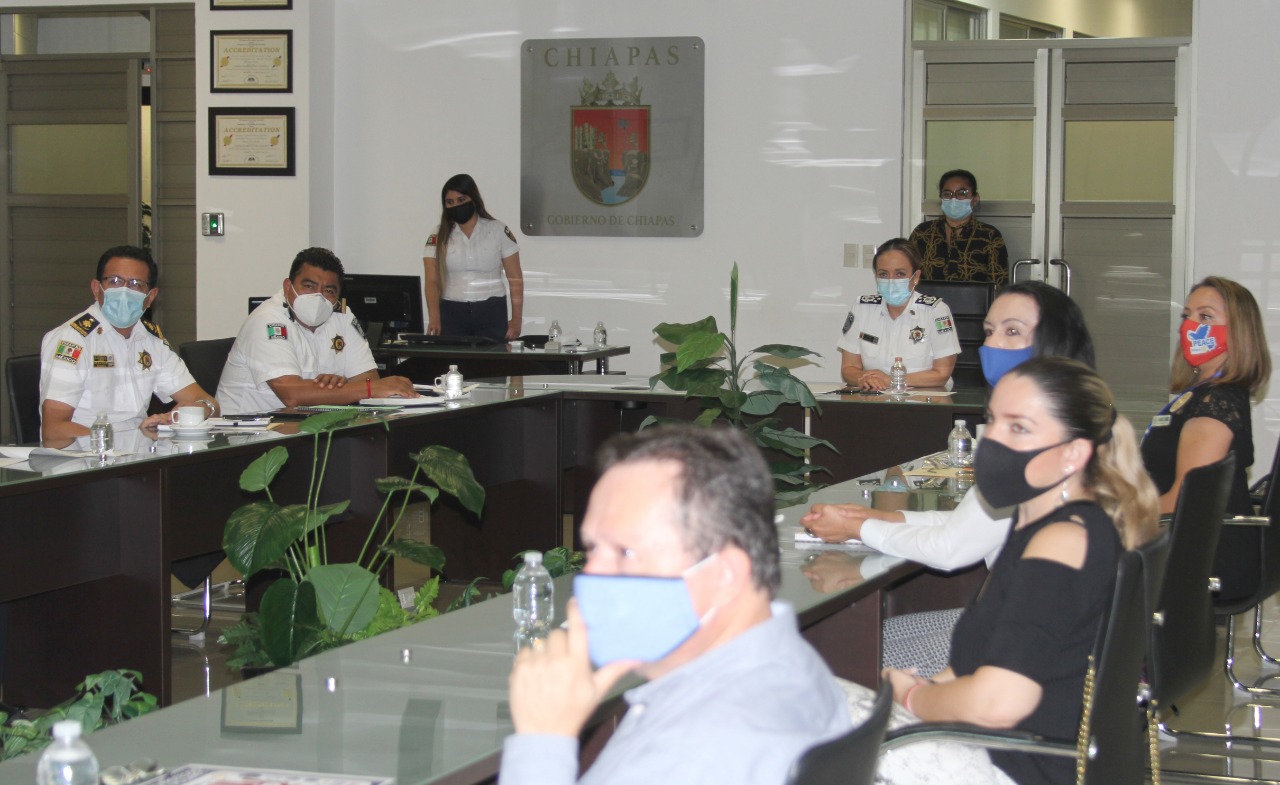 SSP y clubes Rotarios de Chiapas sientan bases del Programa “Ciudadano Vigilante”