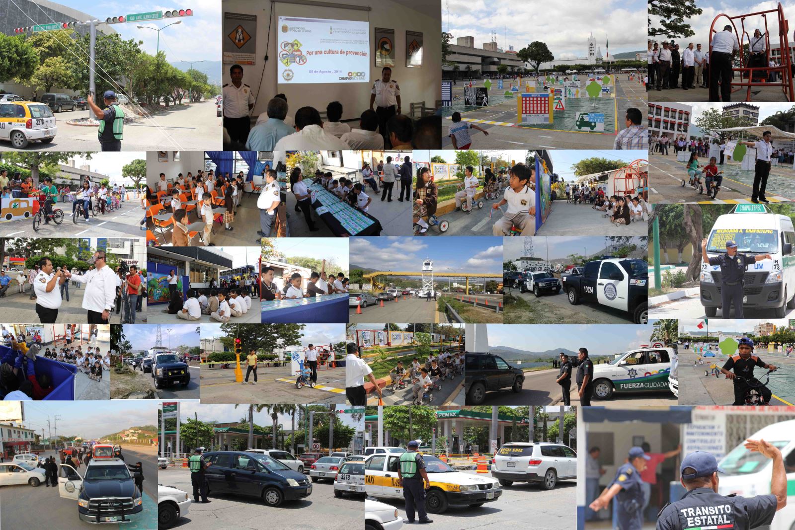 SSP informa acciones y resultados en materia de educación vial, obtenidos en el año 2015