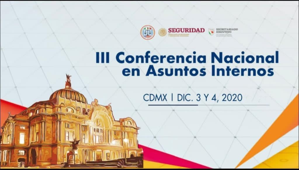 Elementos de la SSP participan en la III Conferencia Nacional en Asuntos Internos