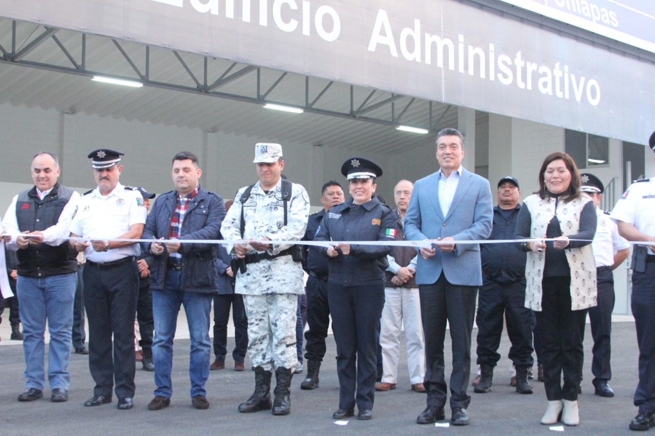 Avanzamos con paso firme en favor de la seguridad: Zepeda Soto