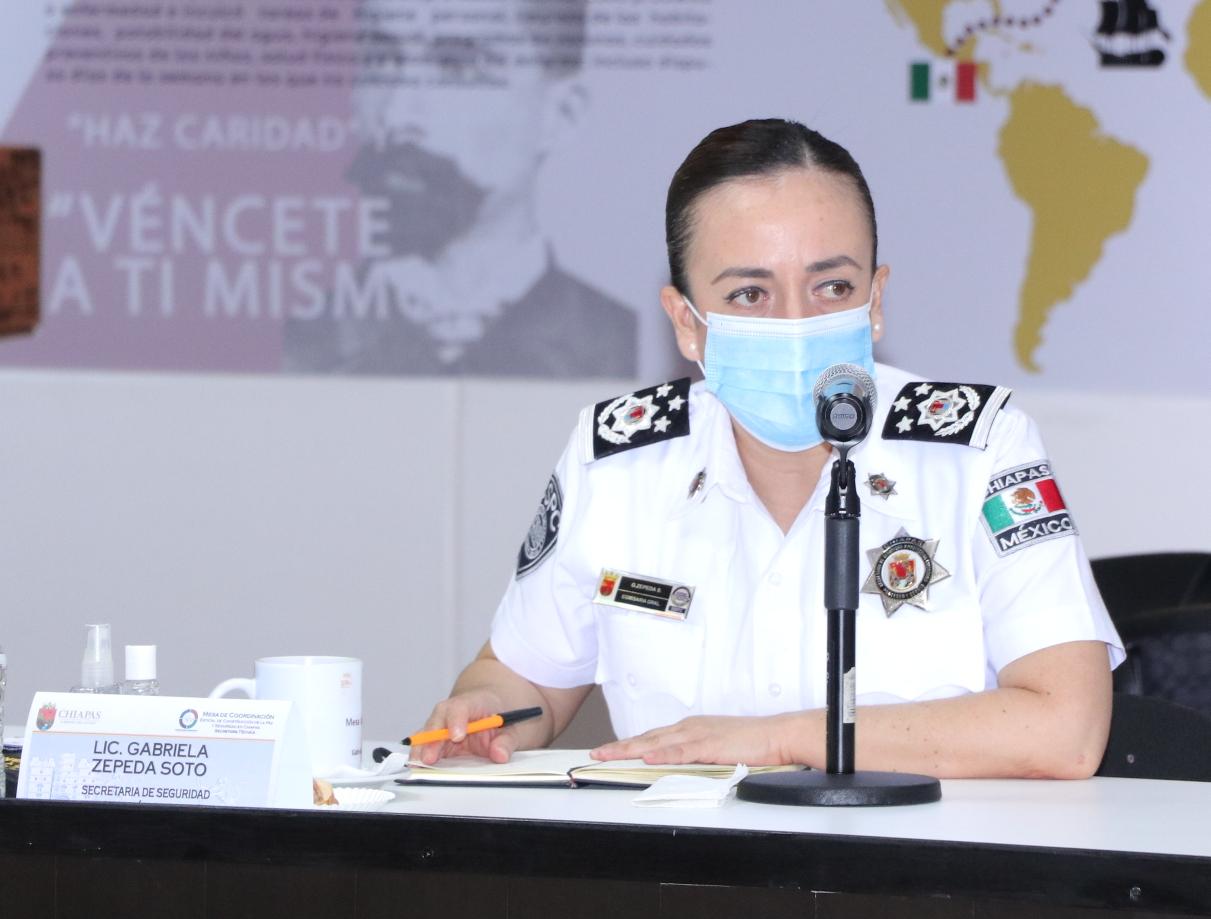 Coordinación de la Mesa de Seguridad genera resultados contundentes en Chiapas