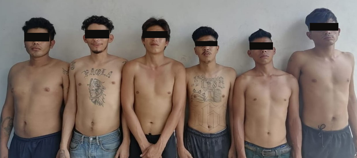 SSP detiene a presuntos responsables de robo con violencia y venta de droga, en Tapachula