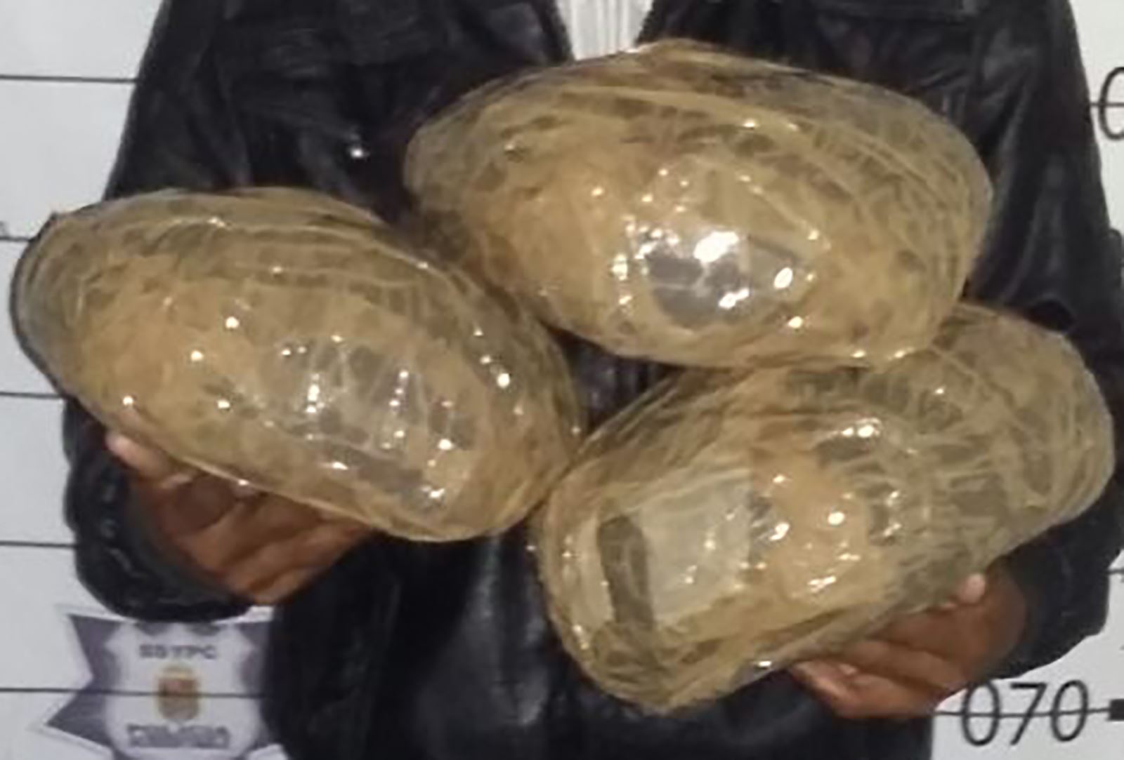 SSP asegura tres kilogramos de marihuana