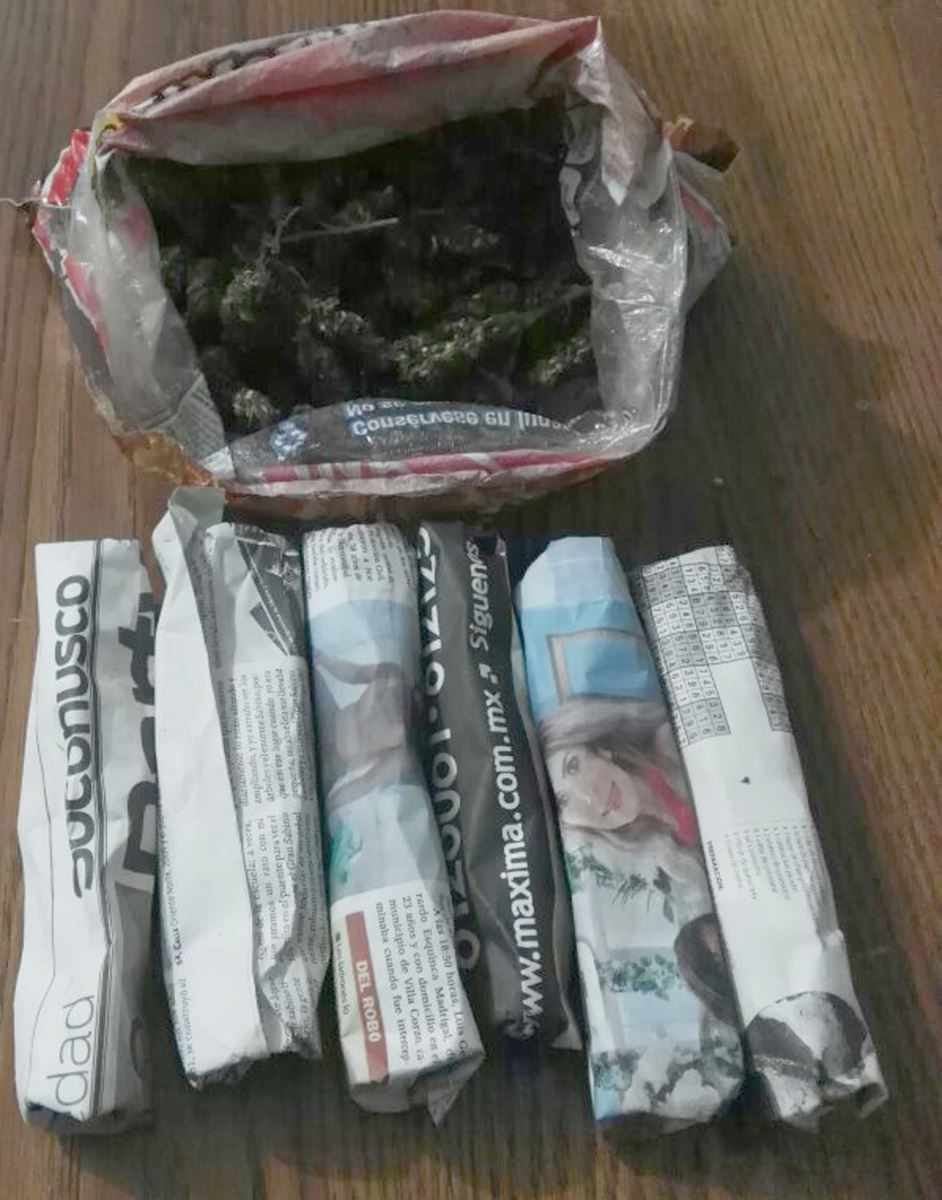 SSP detiene a persona comercializando droga que además se relaciona con el robo de un millón de pesos