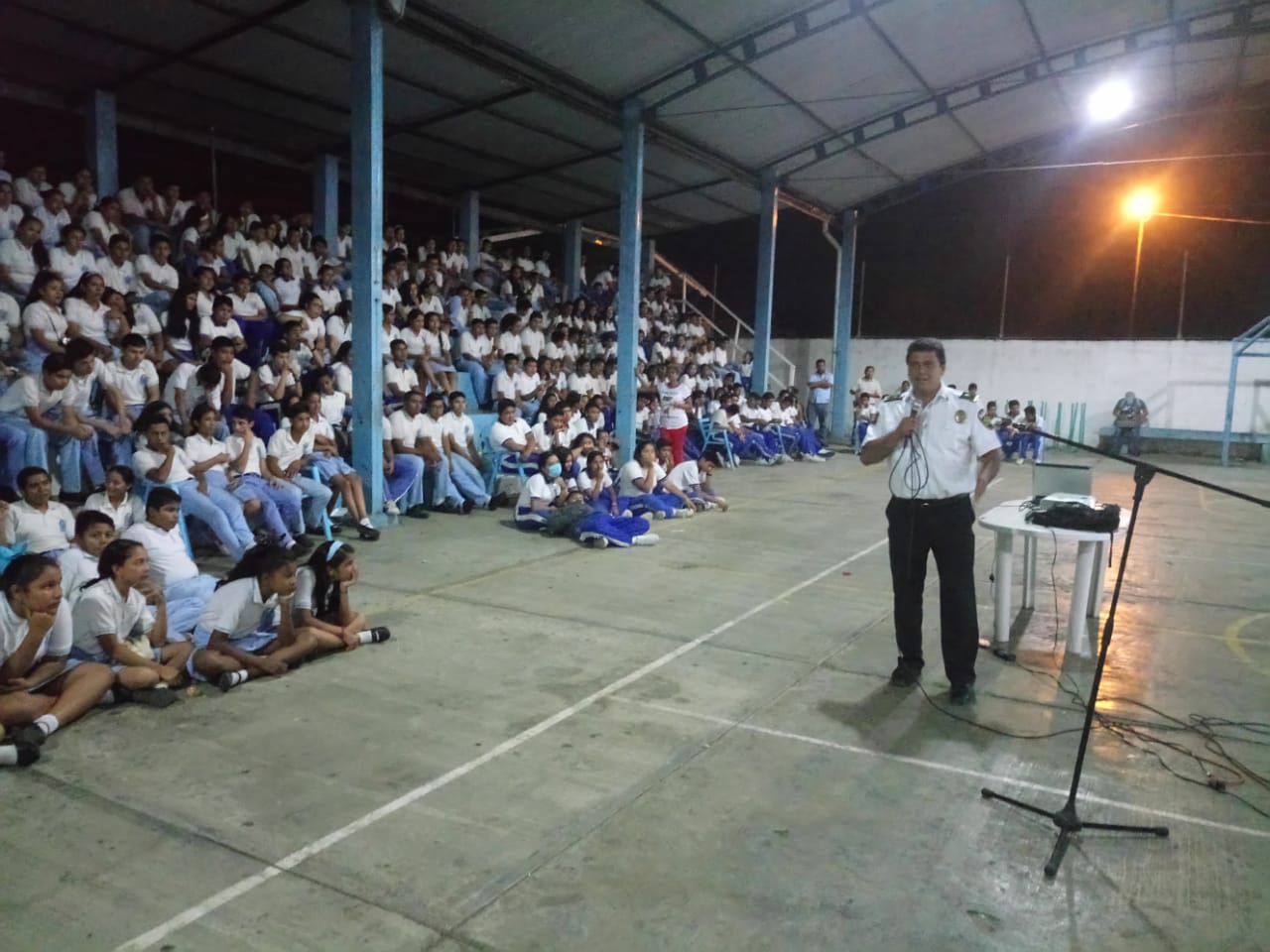 Imparte SSP curso de educación vial en escuelas de Chiapas