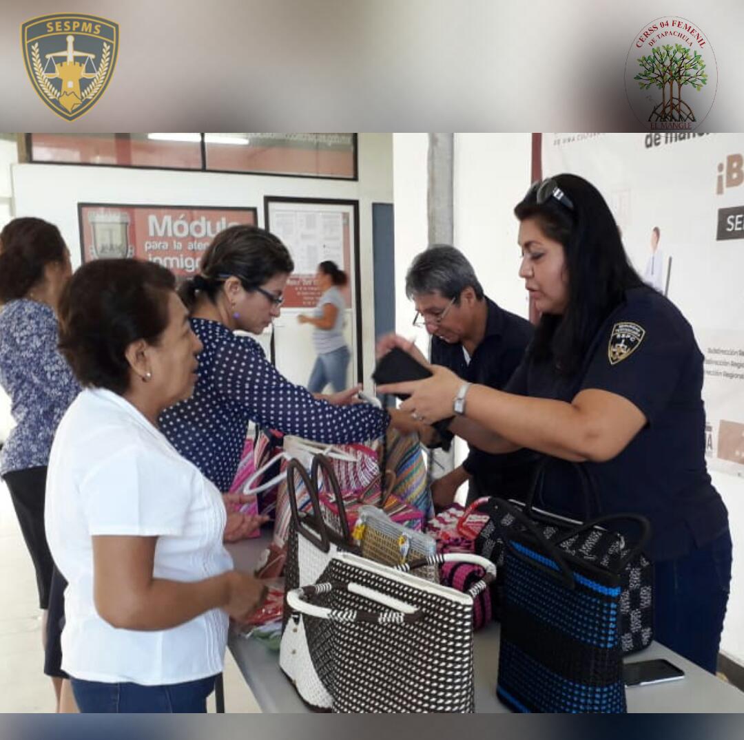 SSP monta Exposición Artesanal Tapachula "El Mangle 2019"