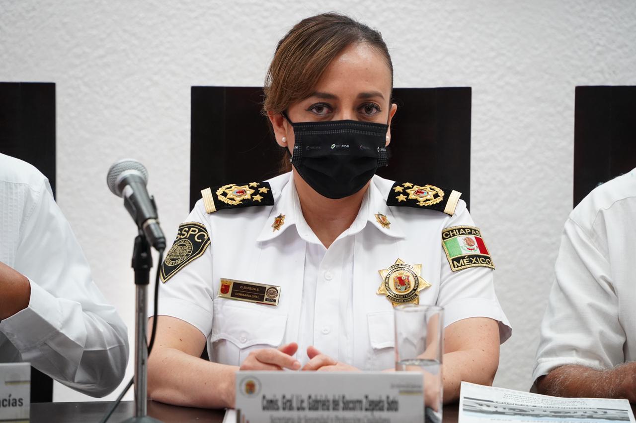 En Chiapas se garantiza la seguridad, el Estado de derecho y el bienestar de la ciudadanía: Zepeda Soto
