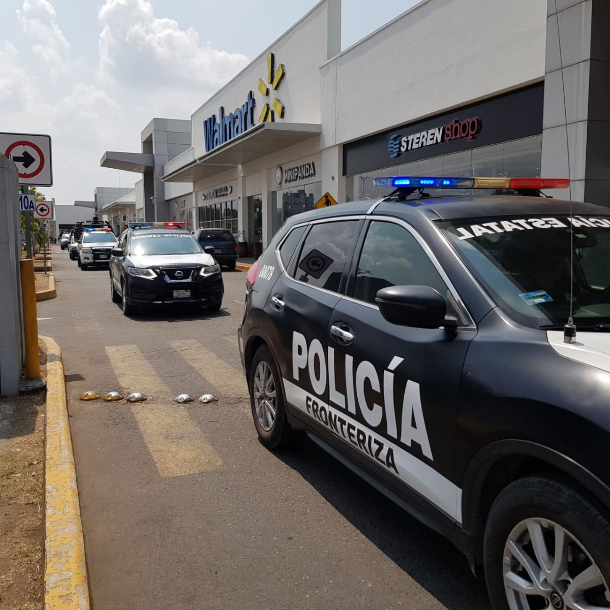 En abril, la Policía Estatal Fronteriza detuvo a 132 personas por diversos delitos