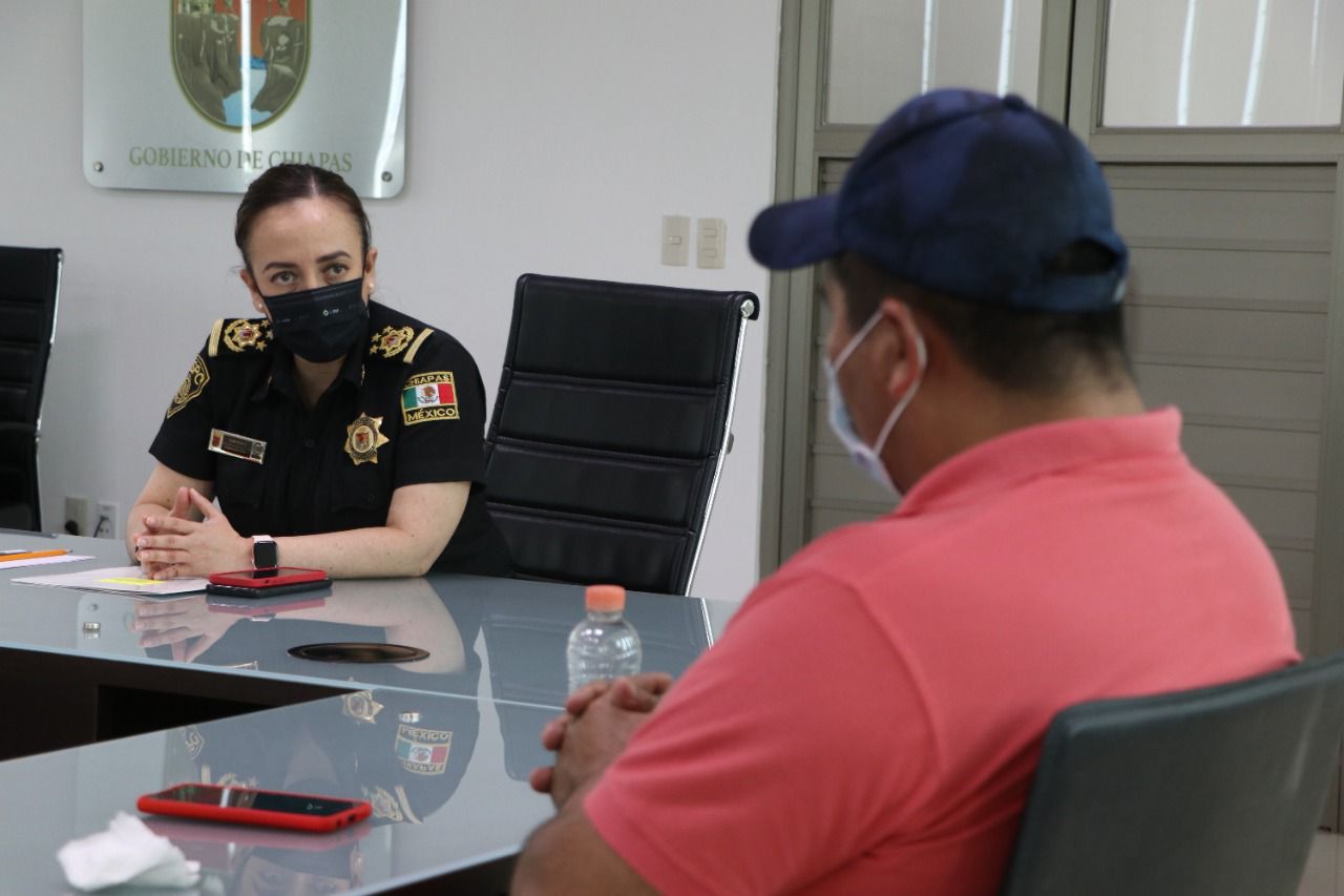 Encabeza Zepeda Soto reunión de trabajo con presidente municipal de Amatán