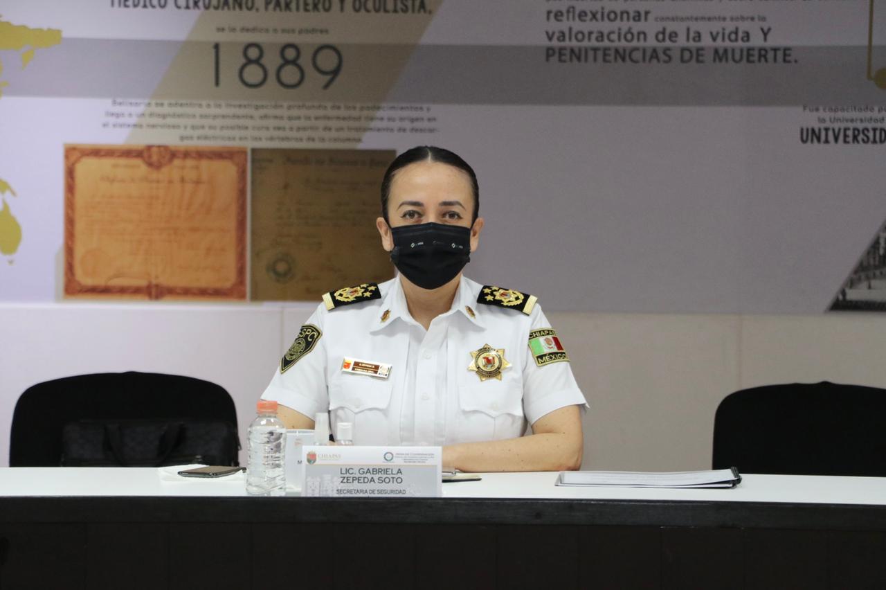 Estrategias de la Mesa de Seguridad garantizan bienestar y paz en Chiapas