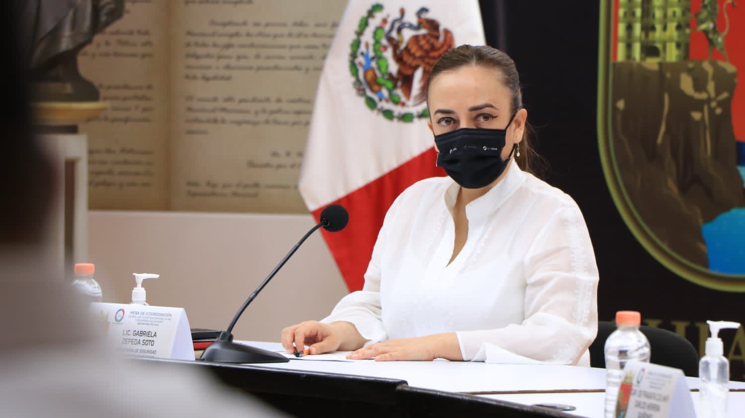 Estrategias diseñadas en la Mesa de Seguridad garantizan bienestar en Chiapas: Zepeda Soto