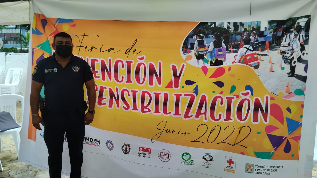 Participa SSP en Feria de la Prevención en Palenque