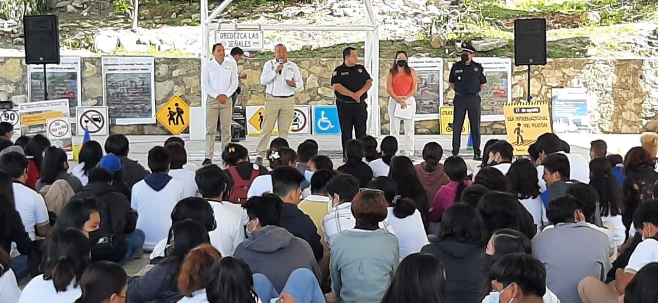 Fomenta SSyPC cultura y seguridad vial en CECYT 40