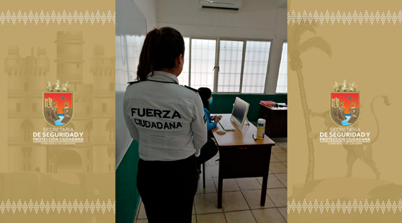 Imparte SSP taller virtual a comunidad estudiantil en Tuxtla