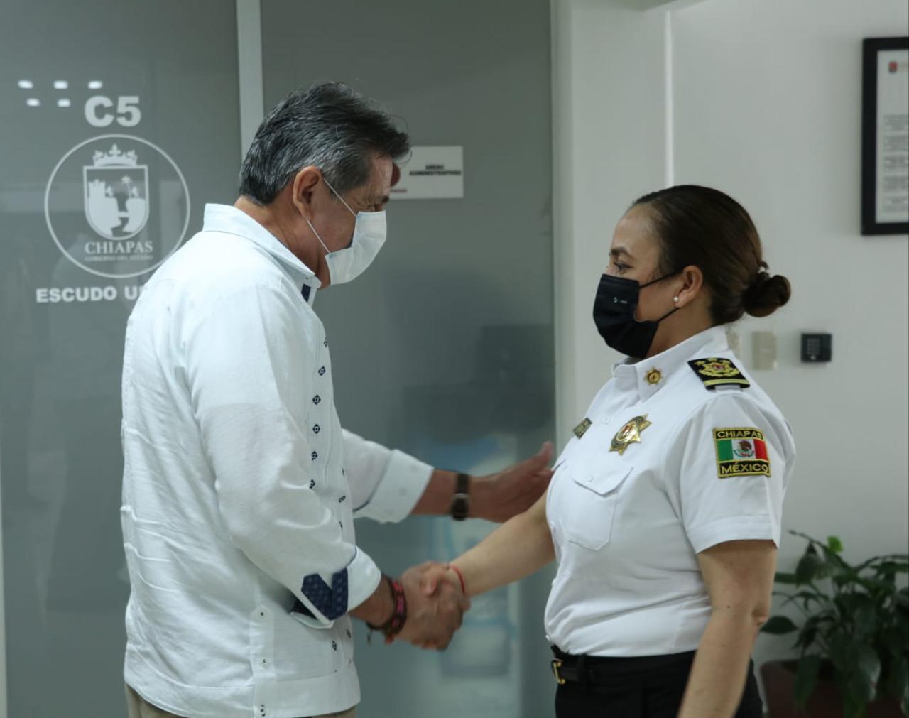 Fortalecen SSyPC y Ayuntamiento de Tuxtla atención de emergencias y conductas delictivas