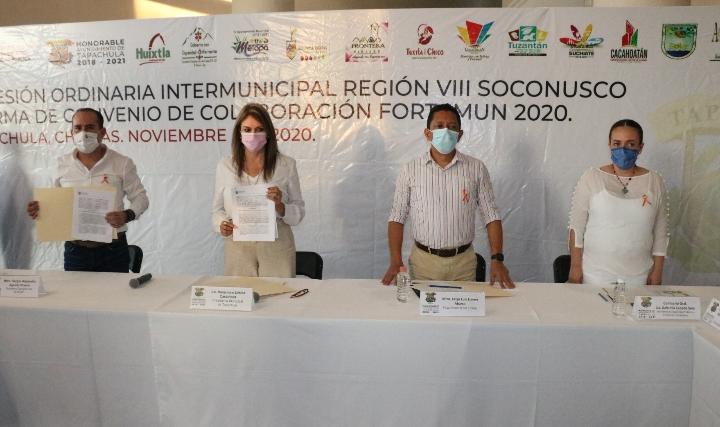 Exhorta titular de SSP a continuar trabajo conjunto a favor de la seguridad del Soconusco 